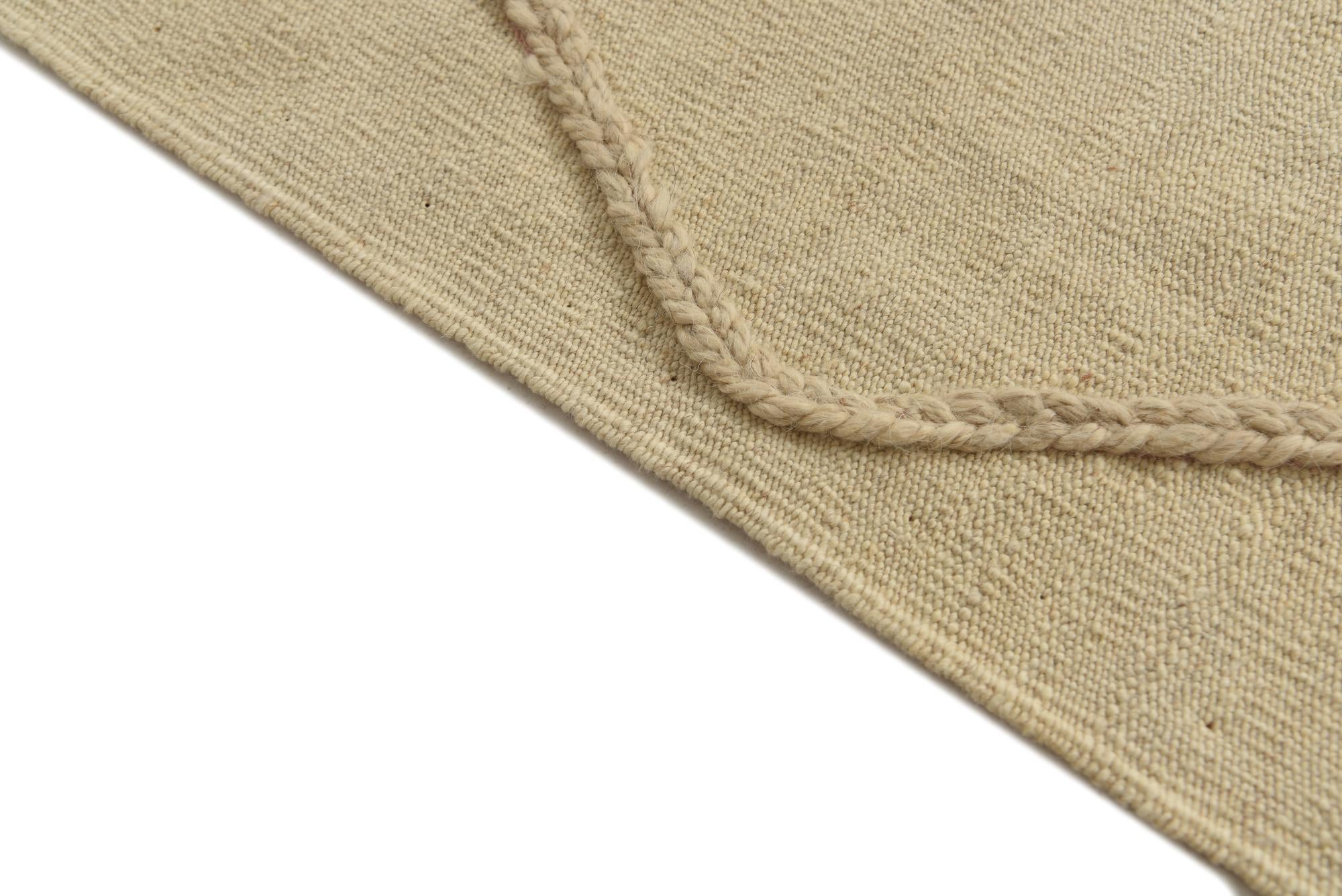3' 4 x 4' 10 Hand Knotted Moroccan Wool Rug
