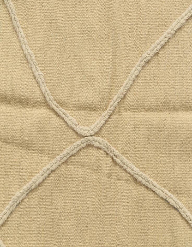 Detail image of 3' 5 x 5'  Hand Knotted Moroccan Wool Rug