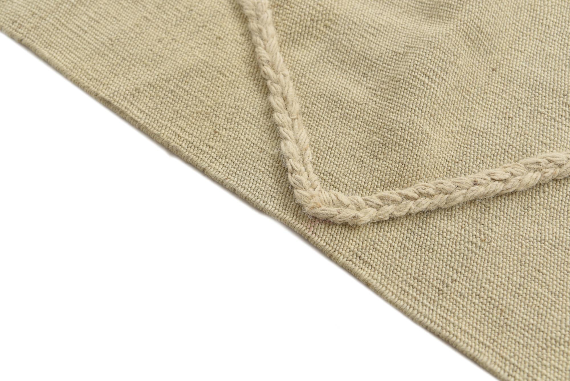 3' 4 x 5' 1 Hand Knotted Moroccan Wool Rug