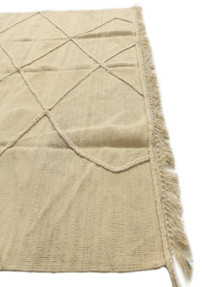 Detail image of 5' 10 x 7' 10  Hand Knotted Moroccan Wool Rug