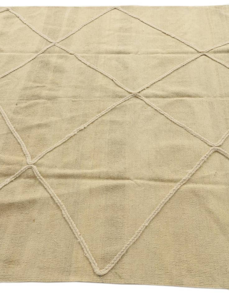 Detail image of 5' 10 x 7' 10  Hand Knotted Moroccan Wool Rug