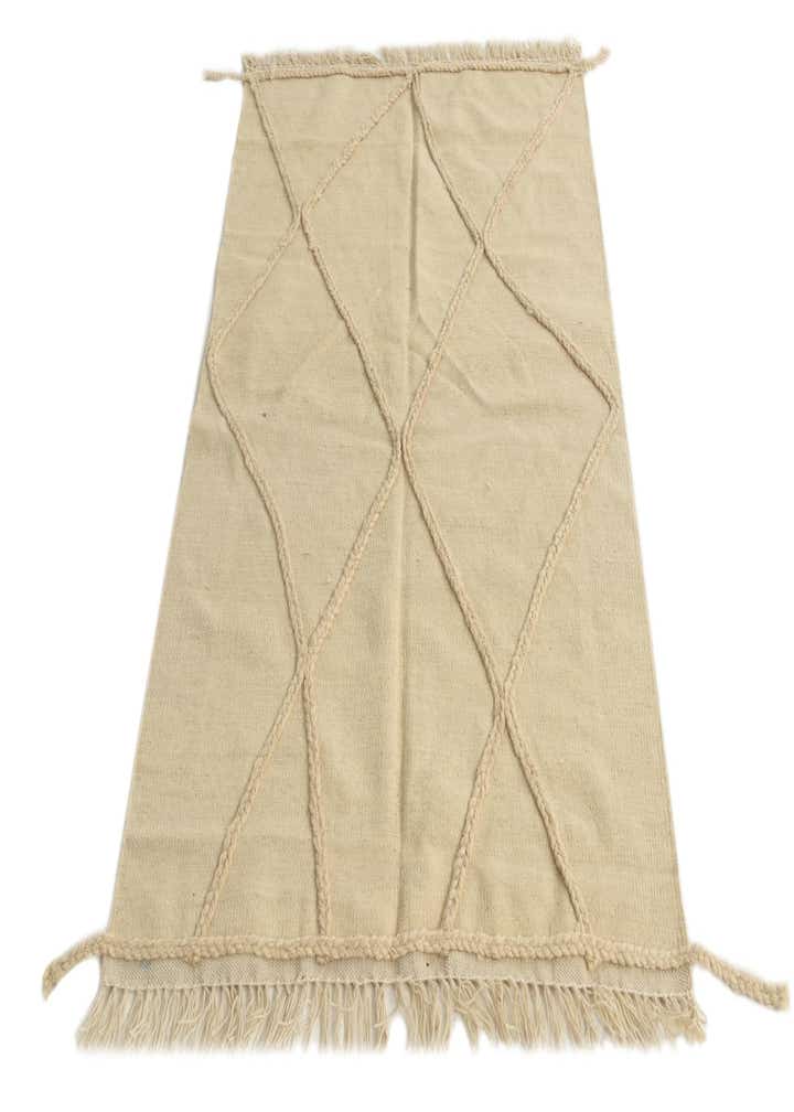 3' 3 x 5' 2 Hand Knotted Moroccan Wool Rug