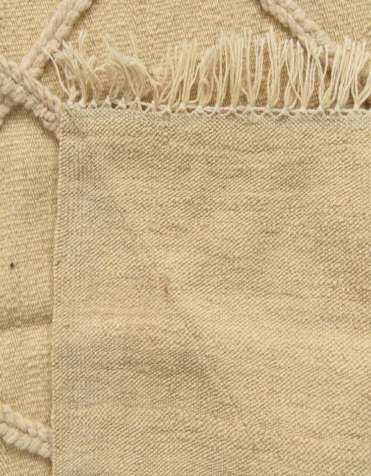 Detail image of 3' 4 x 5'  Hand Knotted Moroccan Wool Rug