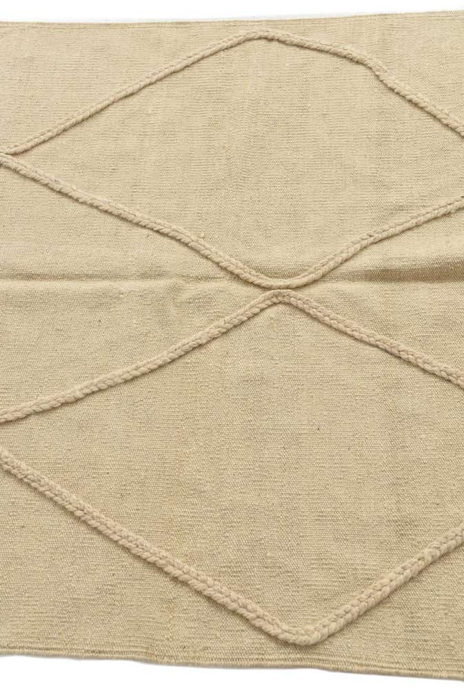 3' 4 x 5' Hand Knotted Moroccan Wool Rug