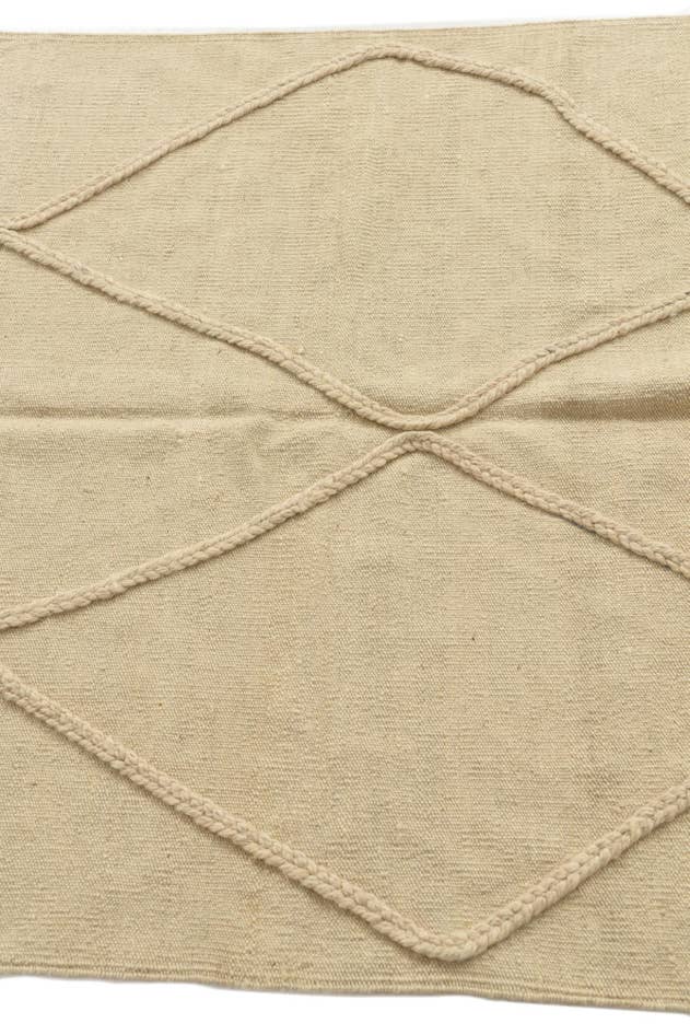 Detail image of 3' 4 x 5' Hand Knotted Moroccan Wool Rug
