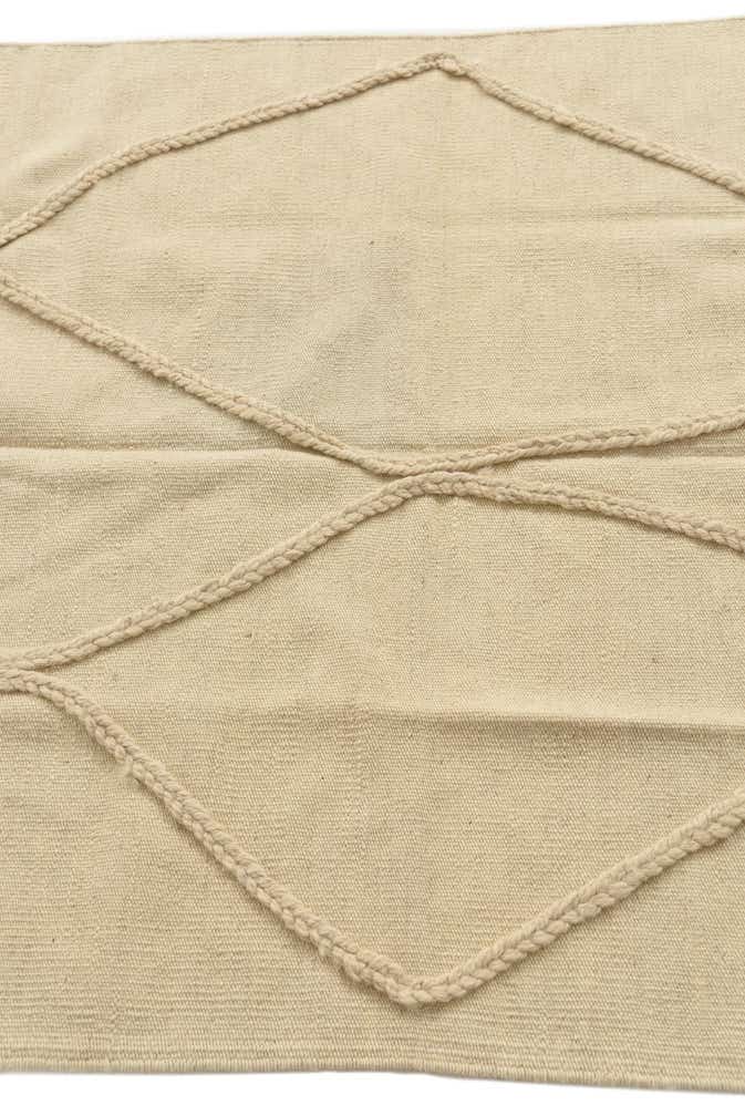 3' 4 x 5' 2 Hand Knotted Moroccan Wool Rug