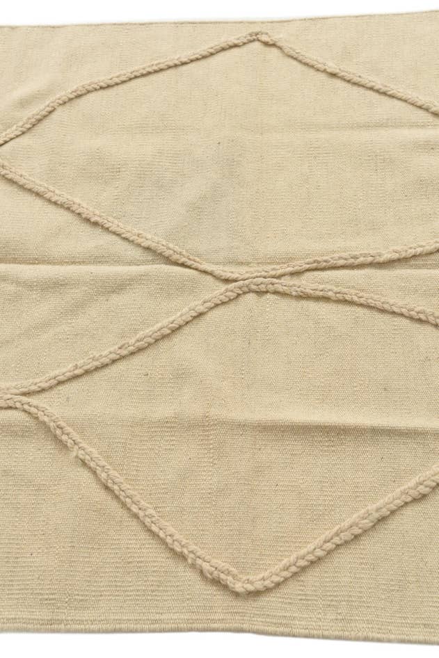 Detail image of 3' 4 x 5' 2 Hand Knotted Moroccan Wool Rug