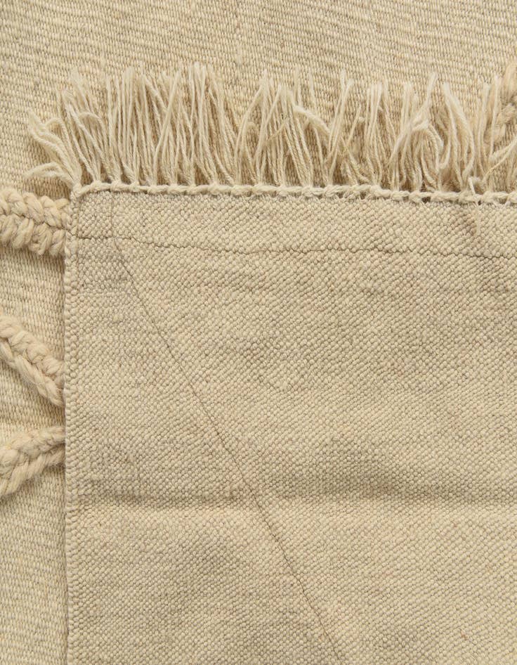 Detail image of 3' 5 x 4' 10  Hand Knotted Moroccan Wool Rug