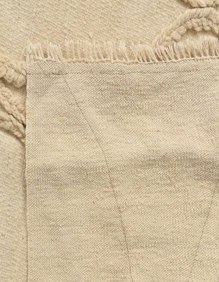 Detail image of 3' 4 x 4' 9  Hand Knotted Moroccan Wool Rug