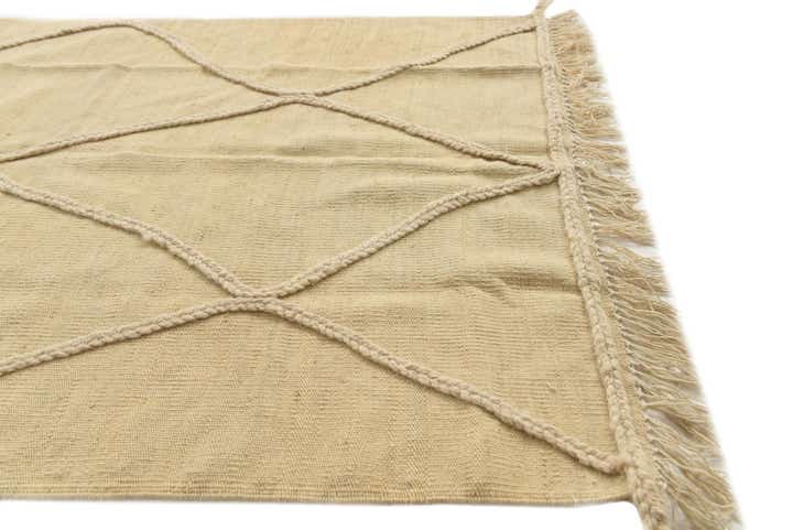 3' 5 x 4' 9 Hand Knotted Moroccan Wool Rug