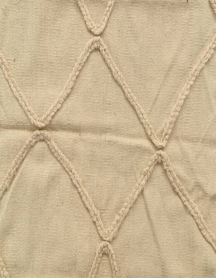 Detail image of 3' 4 x 5'  Hand Knotted Moroccan Wool Rug