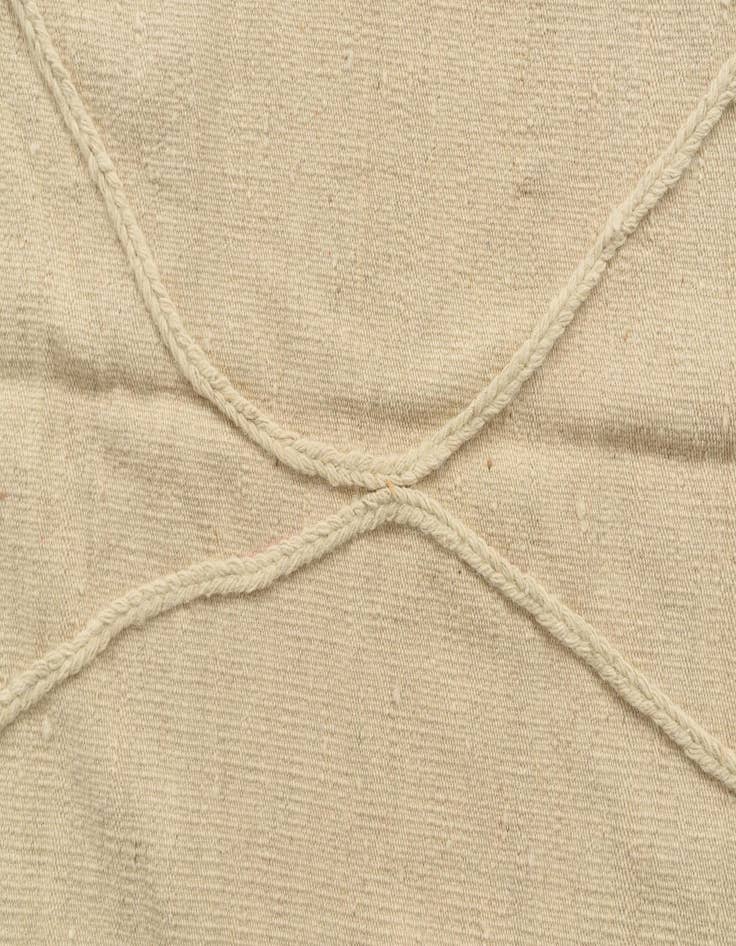 Detail image of 3' 5 x 5'  Hand Knotted Moroccan Wool Rug