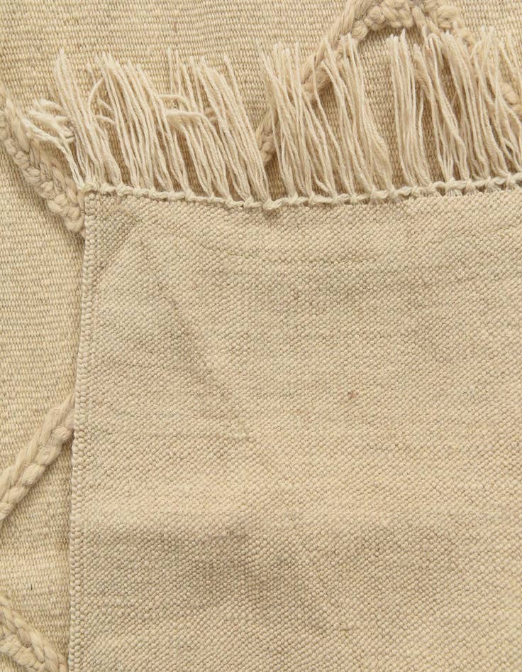 Detail image of 3' 4 x 5'  Hand Knotted Moroccan Wool Rug