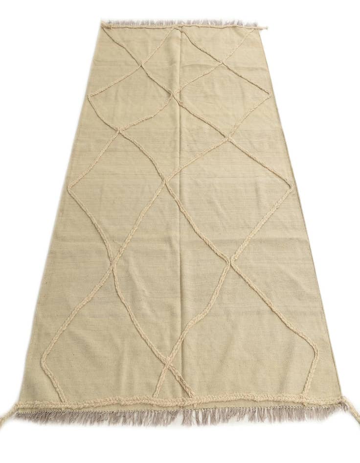 Detail image of 5' 7 x 7' 9  Hand Knotted Moroccan Wool Rug