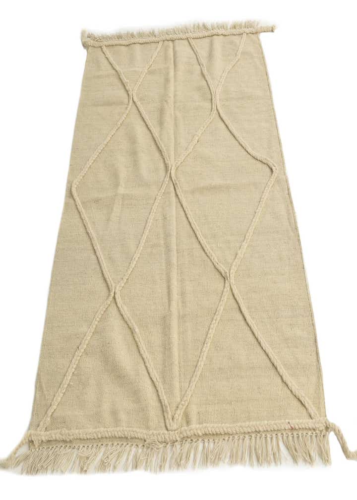 3' 7 x 4' 10 Hand Knotted Moroccan Wool Rug