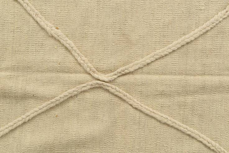 Detail image of 3' 7 x 4' 10 Hand Knotted Moroccan Wool Rug