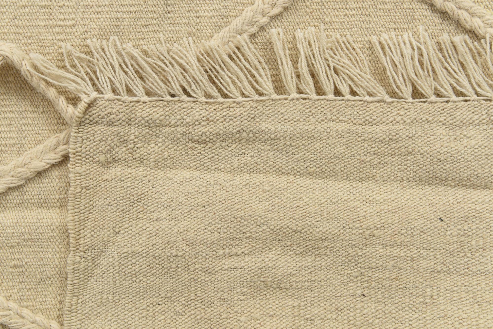 3' 7 x 4' 10 Hand Knotted Moroccan Wool Rug