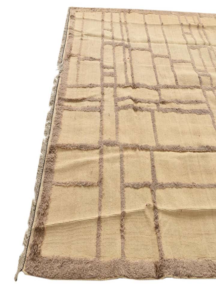 7' 9 x 10' 6 Hand Knotted Moroccan Wool Rug