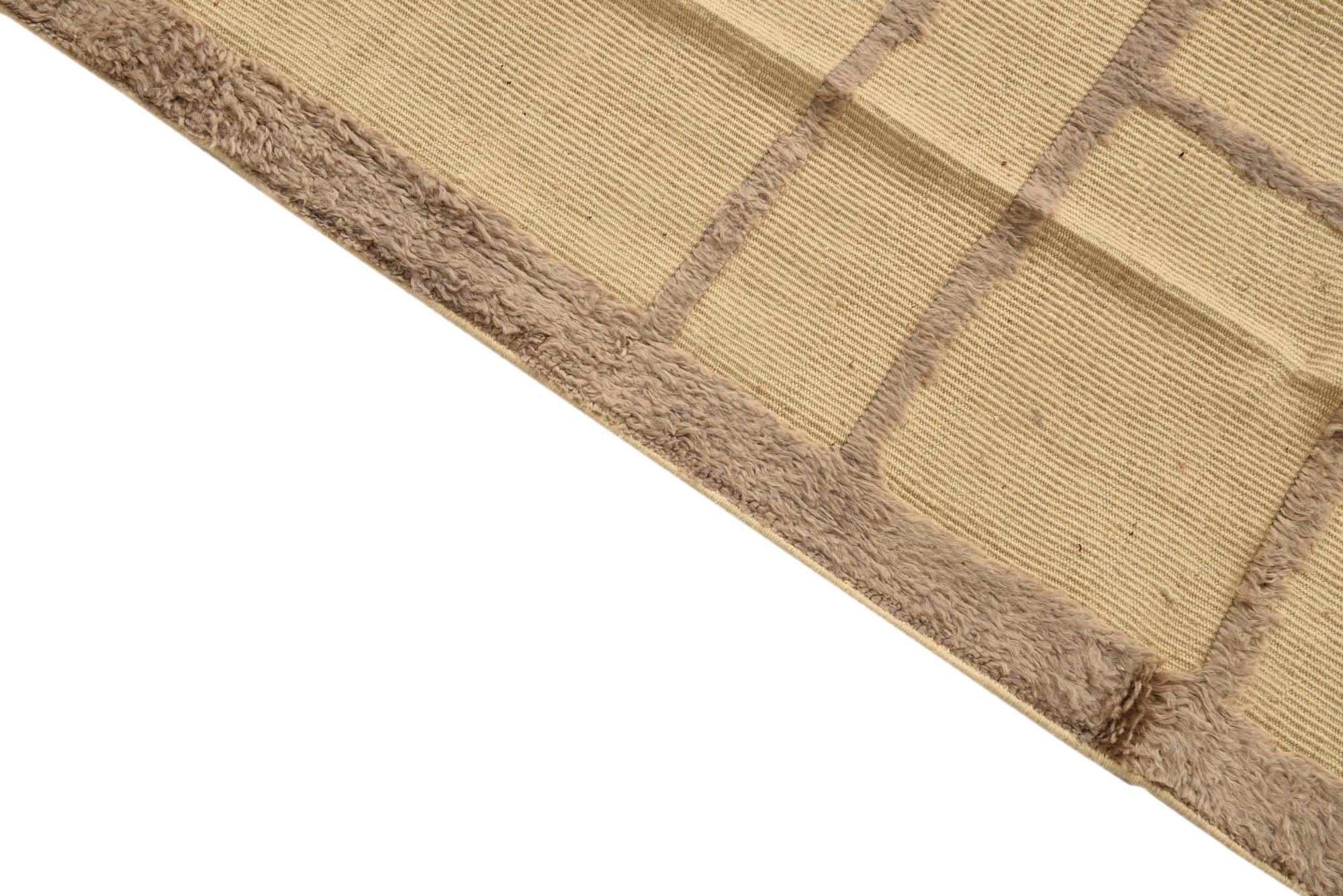 7' 9 x 10' 6 Hand Knotted Moroccan Wool Rug