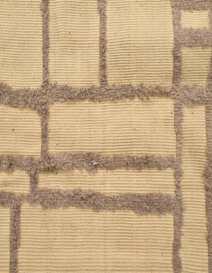 Detail image of 7' 9 x 10' 6  Hand Knotted Moroccan Wool Rug