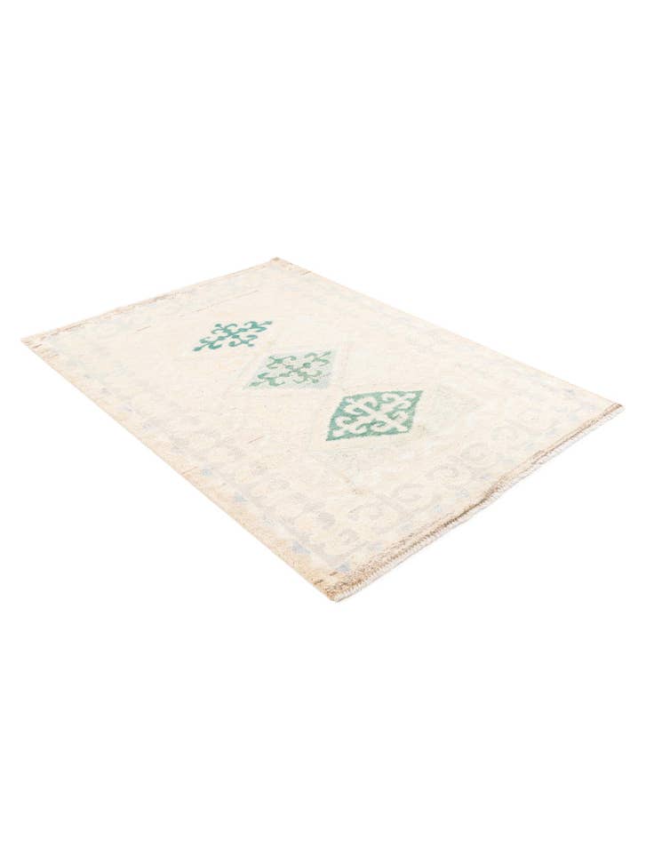 Detail image of 4' 3 x 6' 1 Hand Knotted Moroccan Wool Rug