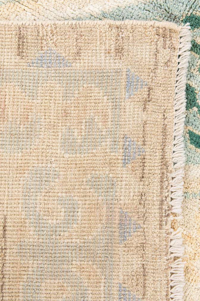 4' 3 x 6' 1 Hand Knotted Moroccan Wool Rug