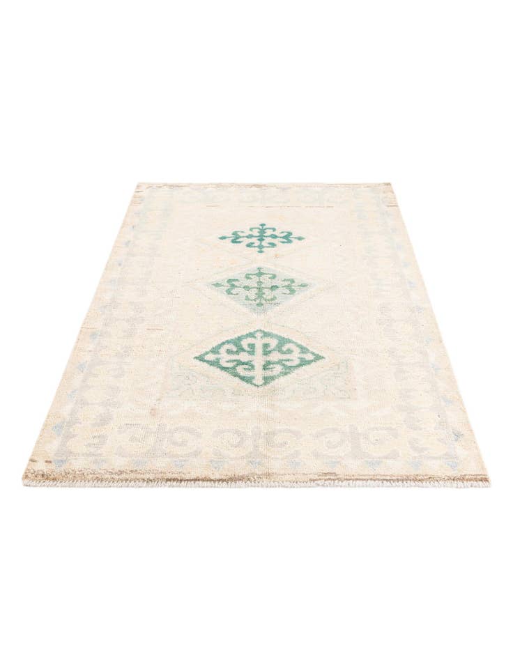 Detail image of 4' 3 x 6' 1  Hand Knotted Moroccan Wool Rug