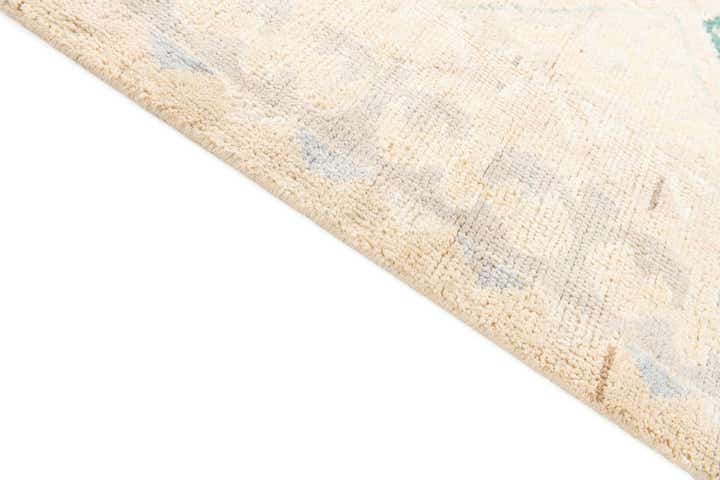 4' 3 x 6' 1 Hand Knotted Moroccan Wool Rug