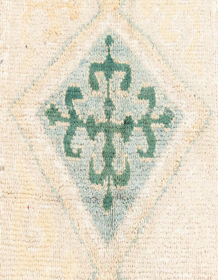 Detail image of 4' 3 x 6' 1  Hand Knotted Moroccan Wool Rug