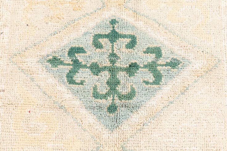 Detail image of 4' 3 x 6' 1 Hand Knotted Moroccan Wool Rug