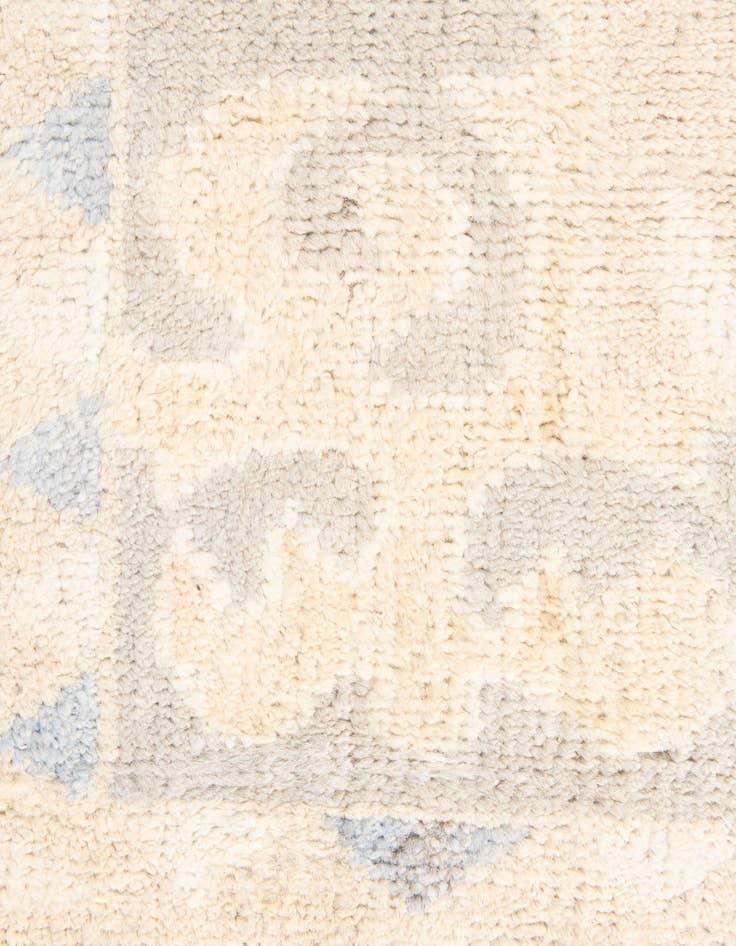 Detail image of 4' 3 x 6' 1  Hand Knotted Moroccan Wool Rug