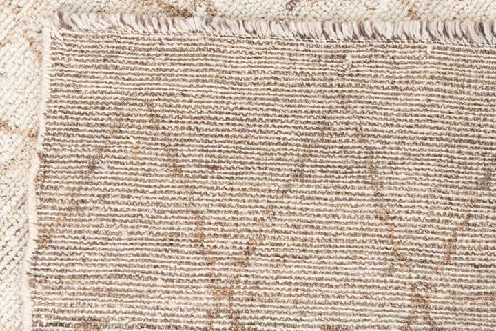 4' 2 x 5' 10 Hand Knotted Moroccan Wool Rug
