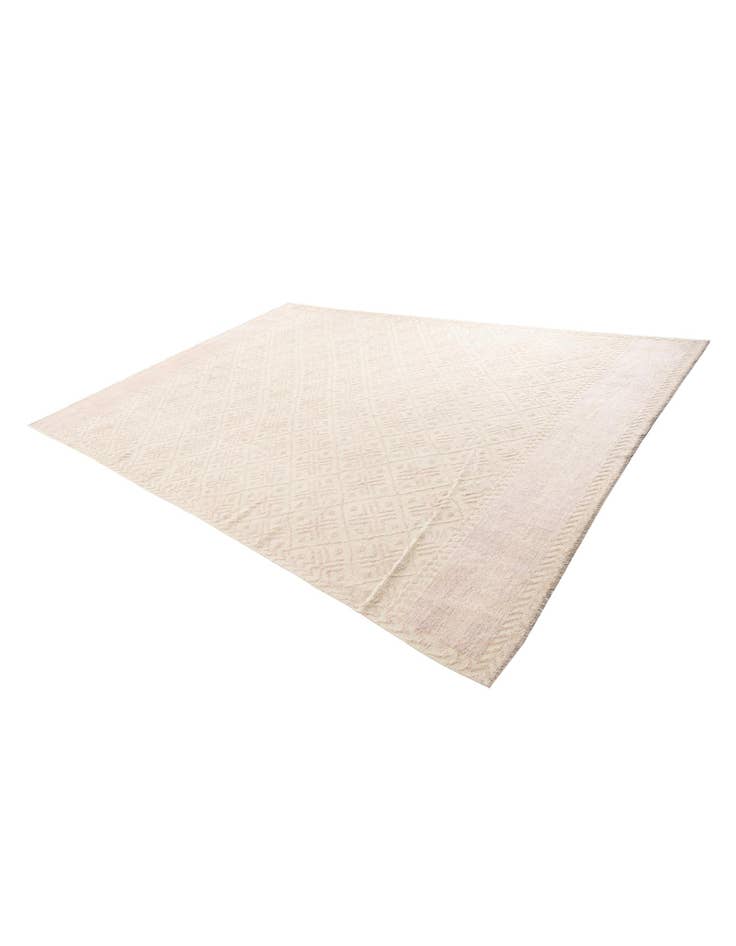 Detail image of 8' 9 x 12' 5 Hand Knotted Moroccan Wool Rug