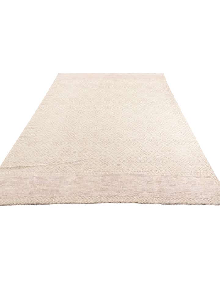 8' 9 x 12' 5 Hand Knotted Moroccan Wool Rug