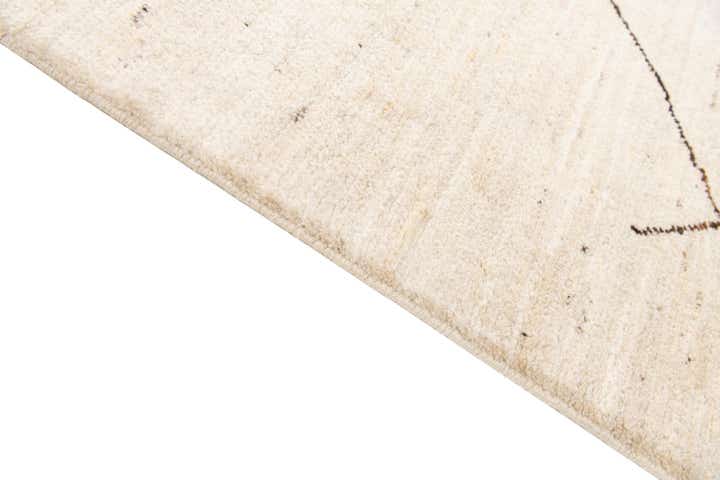 8' x 11' 5 Hand Knotted Moroccan Wool Rug