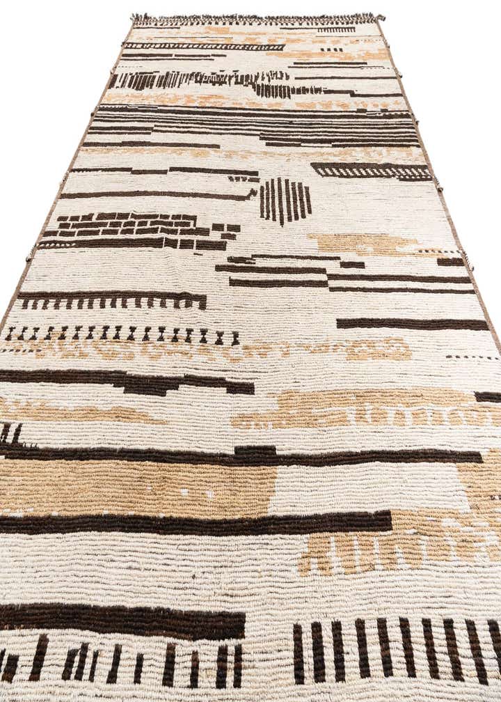 10' 2 x 13' 10 Hand Knotted Moroccan Wool Rug