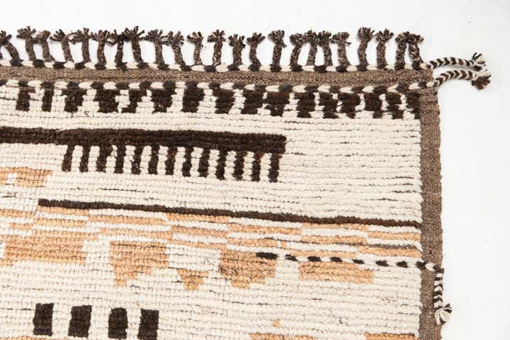 10' 2 x 13' 10 Hand Knotted Moroccan Wool Rug