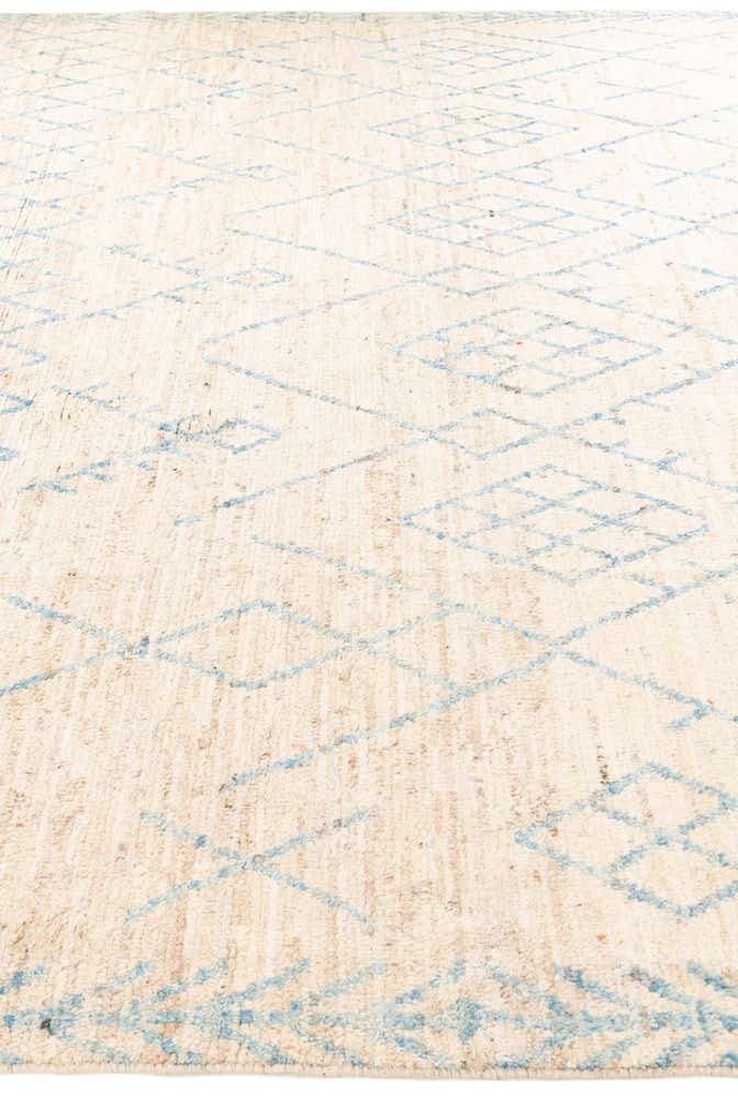10' 4 x 13' 10 Hand Knotted Moroccan Wool Rug