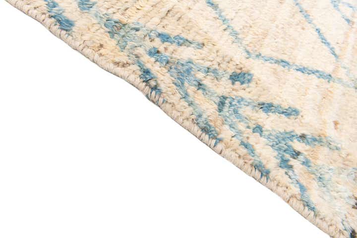 10' 4 x 13' 10 Hand Knotted Moroccan Wool Rug