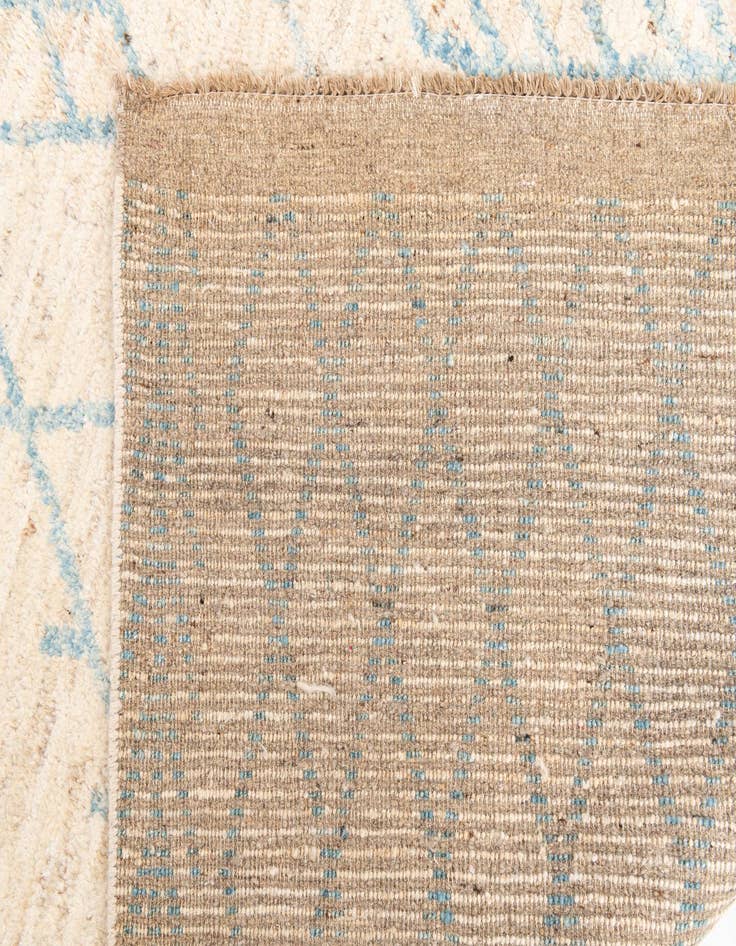 Detail image of 10' 4 x 13' 10  Hand Knotted Moroccan Wool Rug