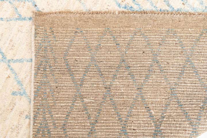 10' 4 x 13' 10 Hand Knotted Moroccan Wool Rug