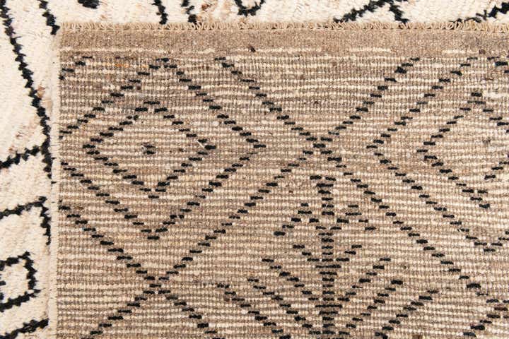 10' 5 x 13' 7 Hand Knotted Moroccan Wool Rug