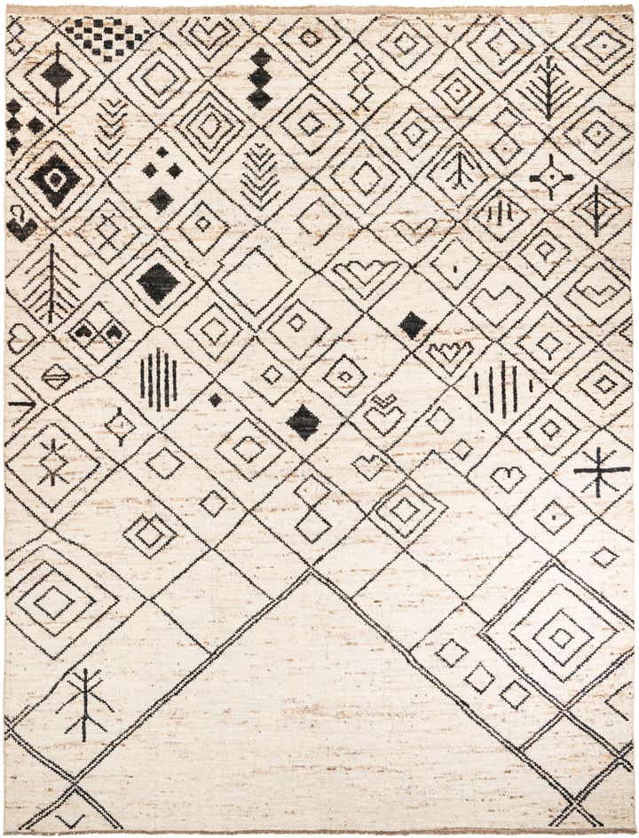 10' 5 x 13' 7 Hand Knotted Moroccan Wool Rug