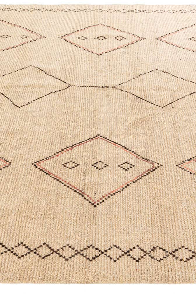 7' 10 x 10' 5 Hand Knotted Moroccan Wool Rug