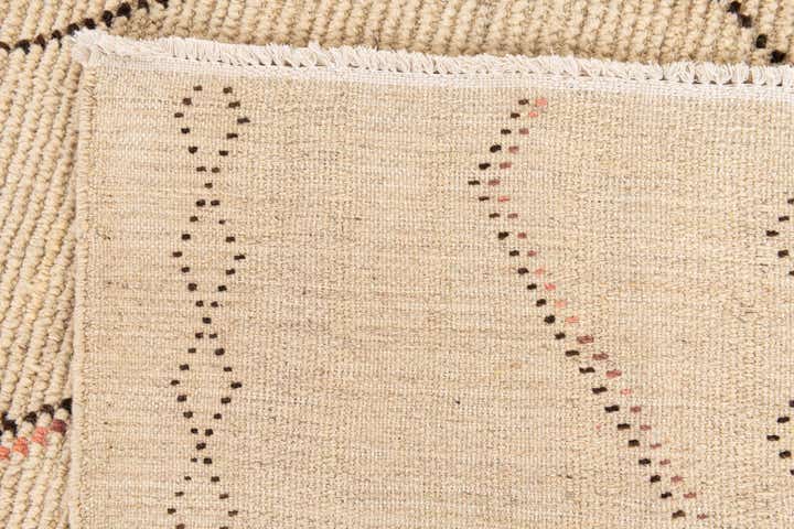 7' 10 x 10' 5 Hand Knotted Moroccan Wool Rug