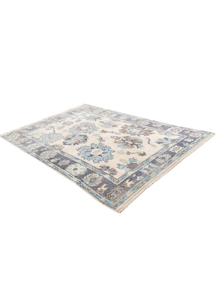 Detail image of 6' x 9' 2 Hand Knotted Moroccan Wool Rug