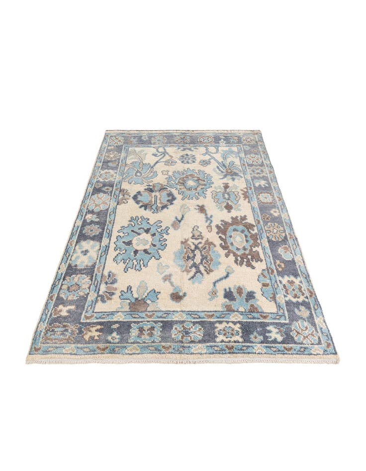 Detail image of 6' x 9' 2 Hand Knotted Moroccan Wool Rug