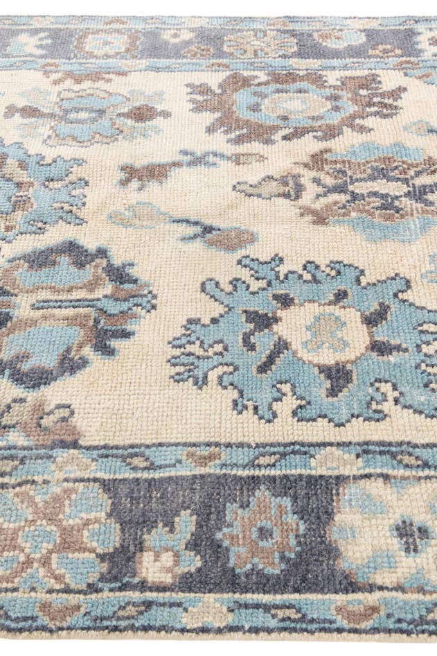 Detail image of 6' x 9' 2 Hand Knotted Moroccan Wool Rug