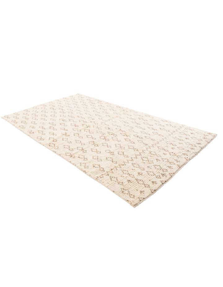 5' x 8' 9 Hand Knotted Moroccan Wool Rug