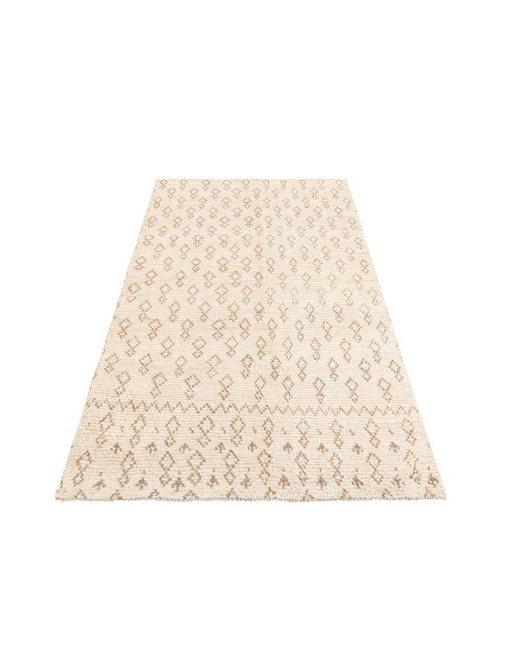 Detail image of 5' x 8' 9 Hand Knotted Moroccan Wool Rug